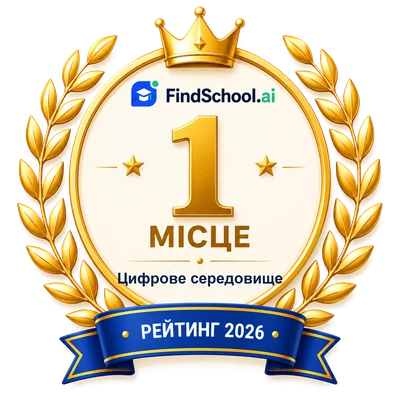 FindSchool.ai: 1 місце — цифрове середовище, 2026